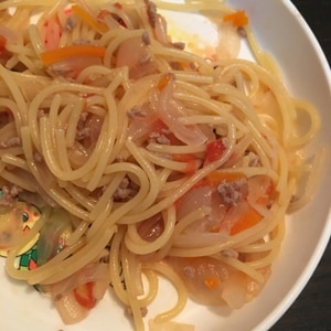 離乳食後期 完了期赤ちゃんも生トマトでミートスパ レシピ 作り方 By おと はん 楽天レシピ 離乳食後期 完了期赤ちゃんも生トマトでミートスパ レシピ 作り方 By おと はん 楽天レシピ